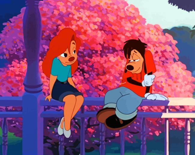 Aesthetic A Goofy Movie Paint By Numbers