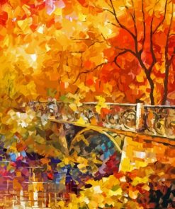Aesthetic Fall Abstract Paint By Numbers