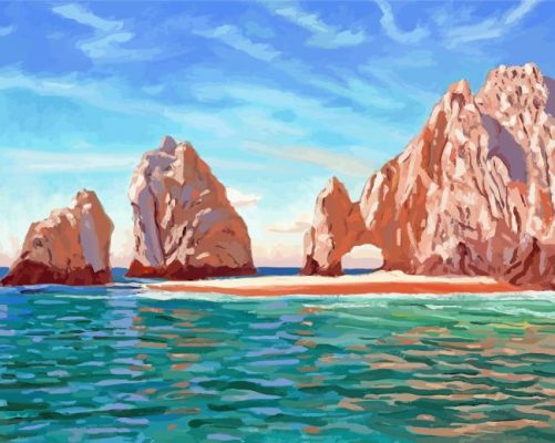 Aesthetic Cabo San Lucas Paint By Numbers