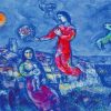 Blue Landscape Chagall Paint By Numbers