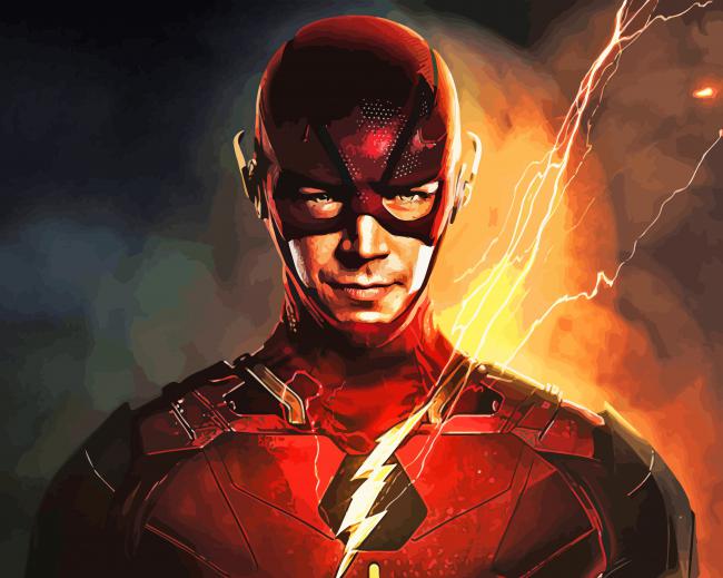 Barry Allen Paint By Numbers
