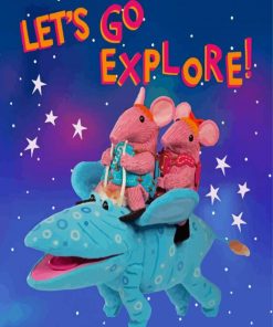Cool Clangers Paint By Numbers