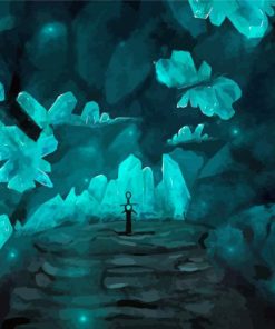 Crystal Cave Paint By Numbers