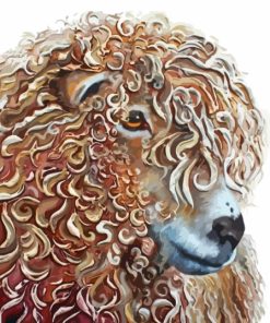 Curly Sheep Paint By Numbers