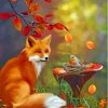 Fox And Bird Paint By Numbers