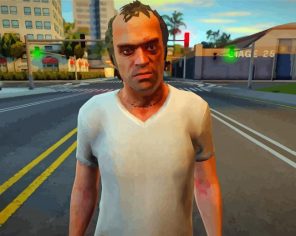 Grand Theft Auto V Trevor Philips Paint By Numbers