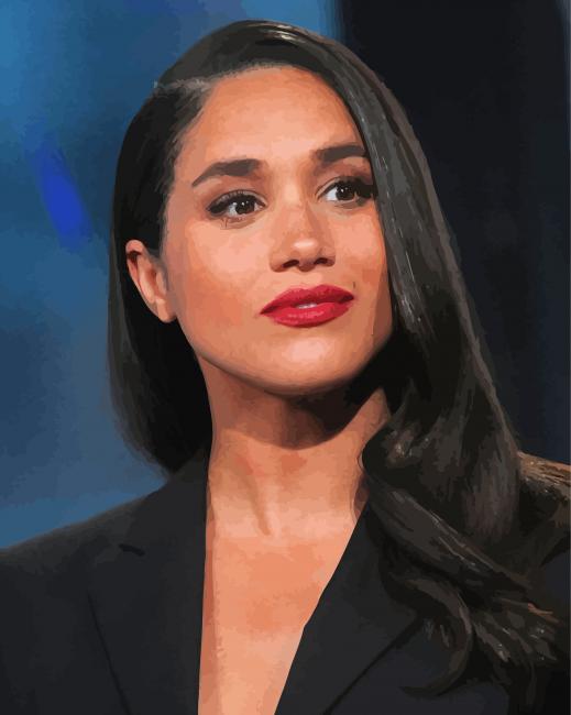 Meghan Markle Actress Paint By Numbers