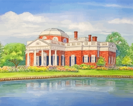 Monticello Art Paint By Numbers