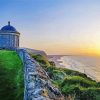 Mussenden Temple Northern Ireland Paint By Numbers
