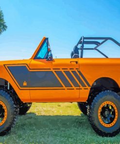 Orange International Scout Paint By Numbers