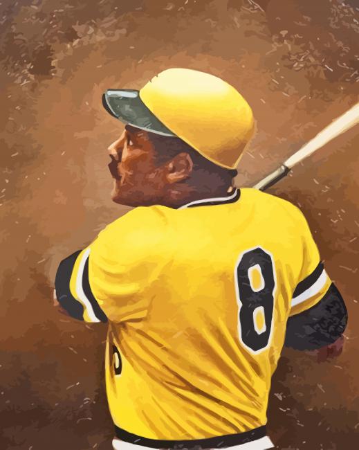 Willie Stargell Paint By Numbers