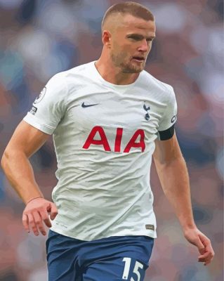 The Footballer Eric Dier Paint By Numbers