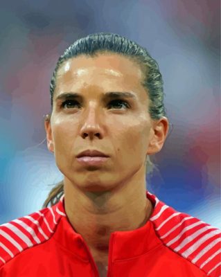 Tobin Heath Paint By Numbers