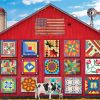 Barn With Quilts Paint By Numbers