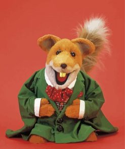 Basil Brush Red Fox Paint By Numbers
