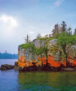 Nature In North Shore Minnesota Paint By Numbers