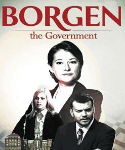 Borgen Serie Poster Paint By Numbers