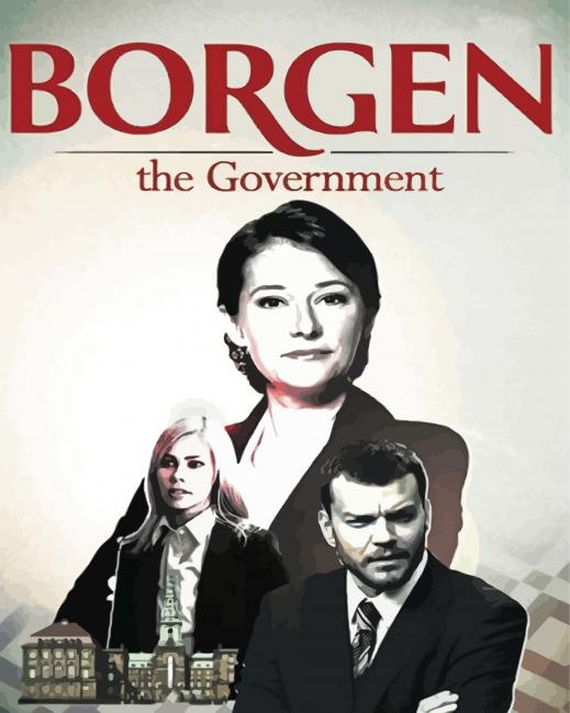 Borgen Serie Poster Paint By Numbers