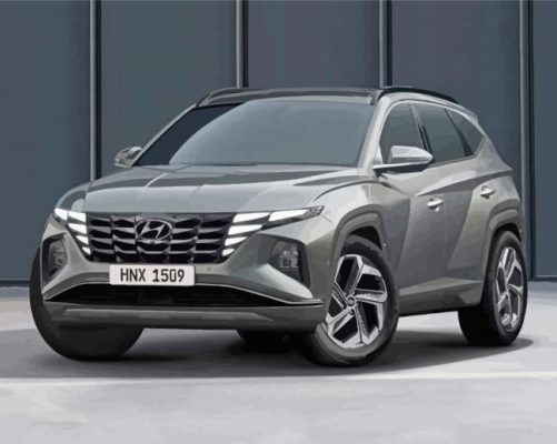 Hyundai Tucson Paint By Numbers