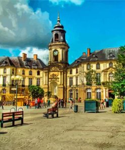 Mairie De Rennes Paint By Numbers