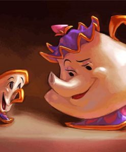 Mrs Potts Paint By Numbers