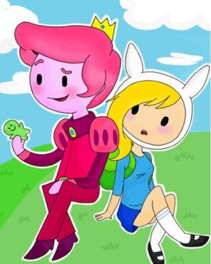Prince Gumball And Fionna Adventure Time Paint By Numbers