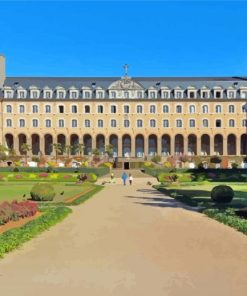 Saint George Palace Rennes France Paint By Numbers