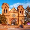 Santa Fe New Mexico Cathedral USA Paint By Numbers