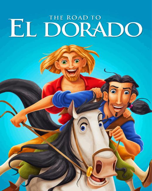 The Road To El Dorado Tulio And Miguel Paint By Numbers