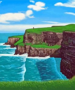 Cliffs Of Moher Art Paint By Numbers