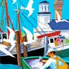 Cool Cape Cod Paint By Numbers