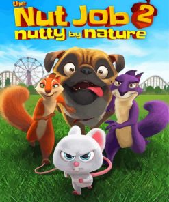 The Nut Job Poster Paint By Numbers