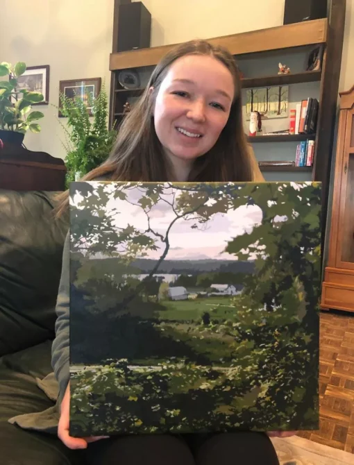 Custom Paint By Numbers​ Landscape gall 12