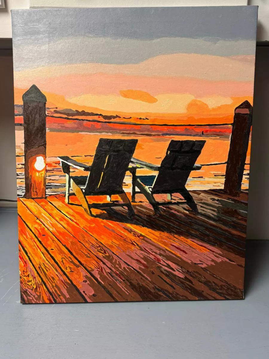 Custom Paint By Numbers​ Landscape rev 5