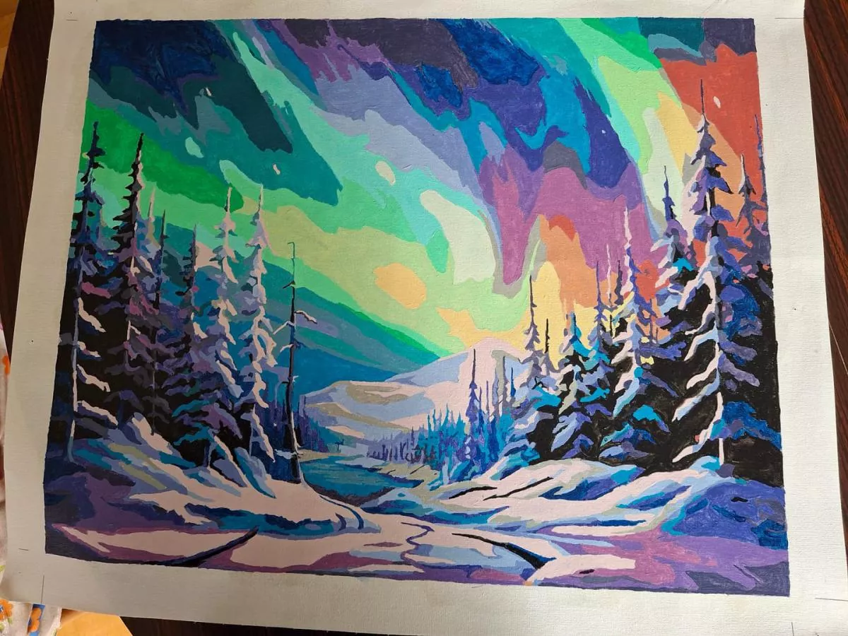 Custom Paint By Numbers​ Landscape rev 6