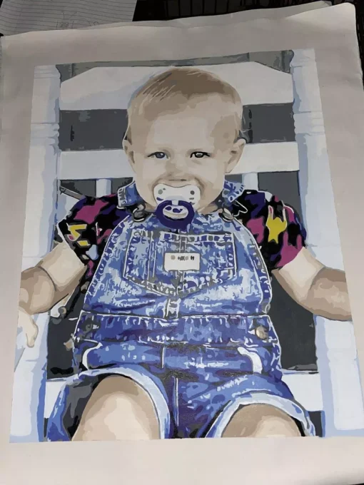 Paint By The Numbers Custom People gall 12