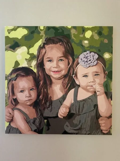 Paint By The Numbers Custom People gall 13